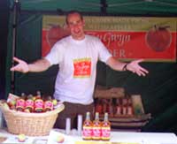 Alex at a festival