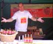 Alex selling cider