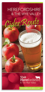 Herefordshire and Wye Valley Cider Route leaflet