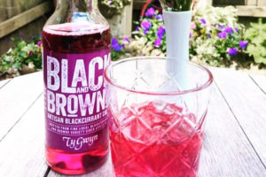 Ty Gwyn 'Black and Browns' blackcurrant cider