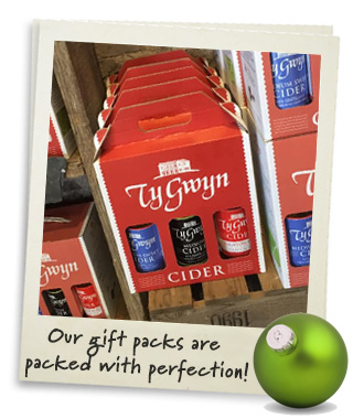 Ty Gwyn Cider gift packs