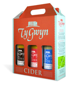 Ty Gwyn Cider 3-bottle gift pack