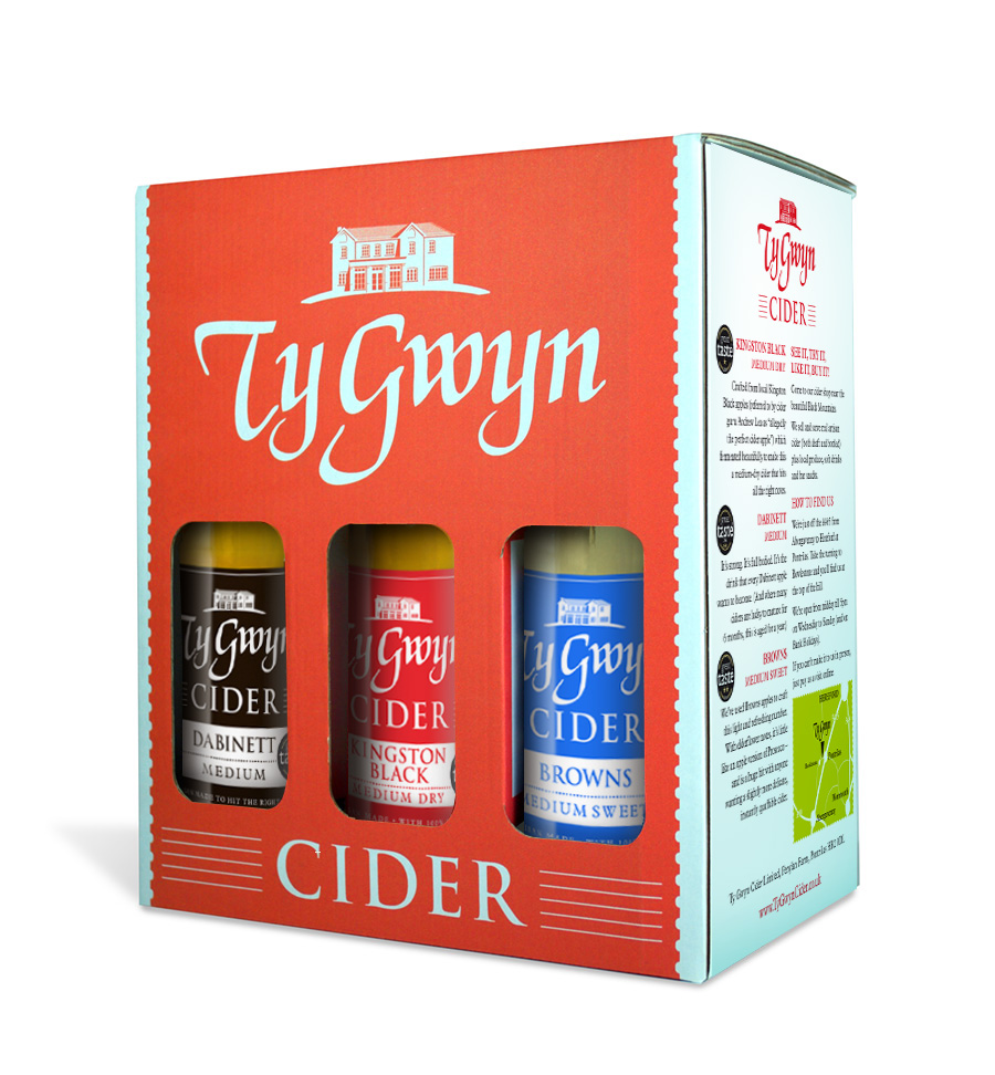 Ty Gwyn Cider 6-bottle gift pack